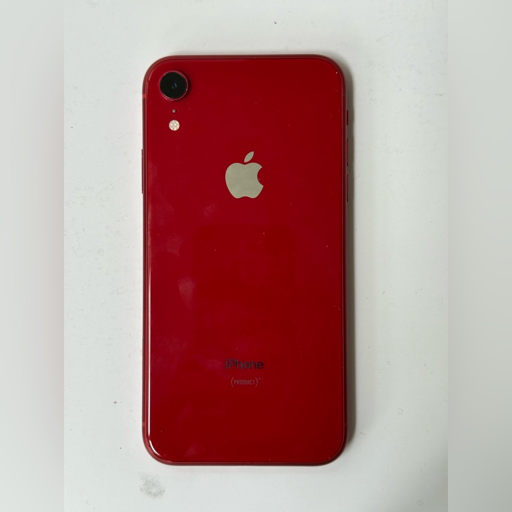 Red iPhone xr preowned UNLOCKED